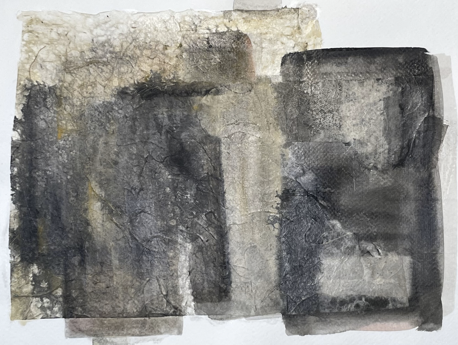 Colagem e Pintura
